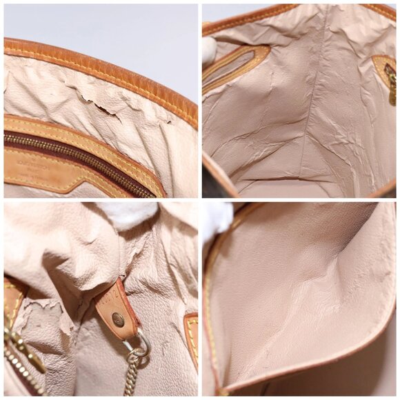 LOUIS VUITTON Monogram Bucket GM Shoulder Bag M42236 LV Auth 138786 - Picture 16 of 16